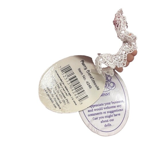 VTG Precious Moments Doll 16" Merry Christmoose 2003 Limited Edition #4248 RARE - Picture 14 of 16